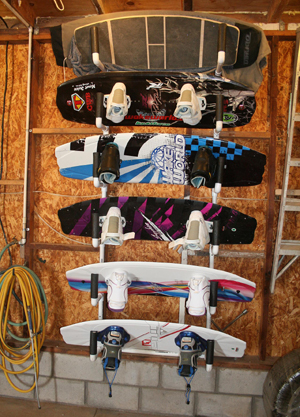 How To Building Pvc Board Racks - Wakeboard Wall Rack Plans