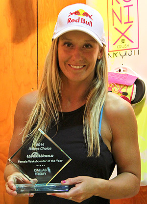 Top Female Wakeboarder - Dallas Friday