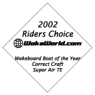 2002 WakeWorld.com Riders Choice Boat of the Year -- Nautiques Super Air Team Edition